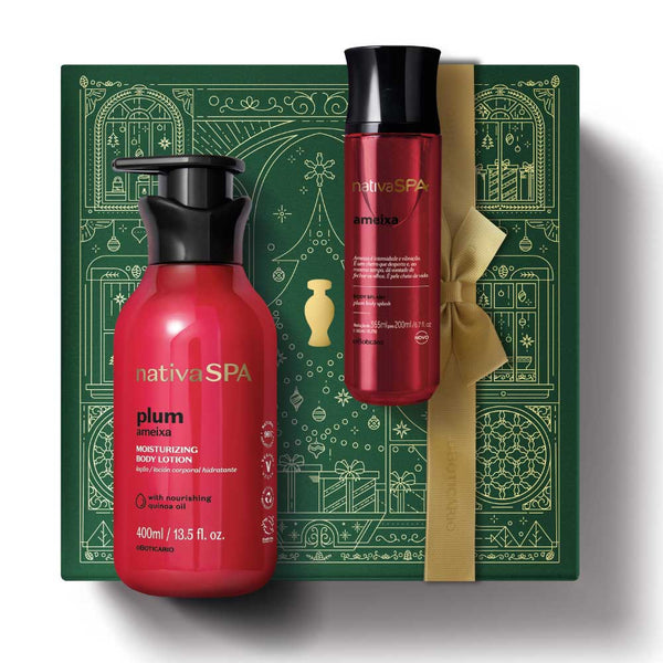 Christmas Kit for Perfumed Skin, Nativa SPA Plum