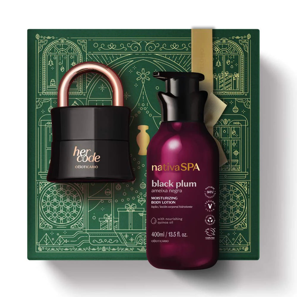 Her Code Black Plum Christmas Kit