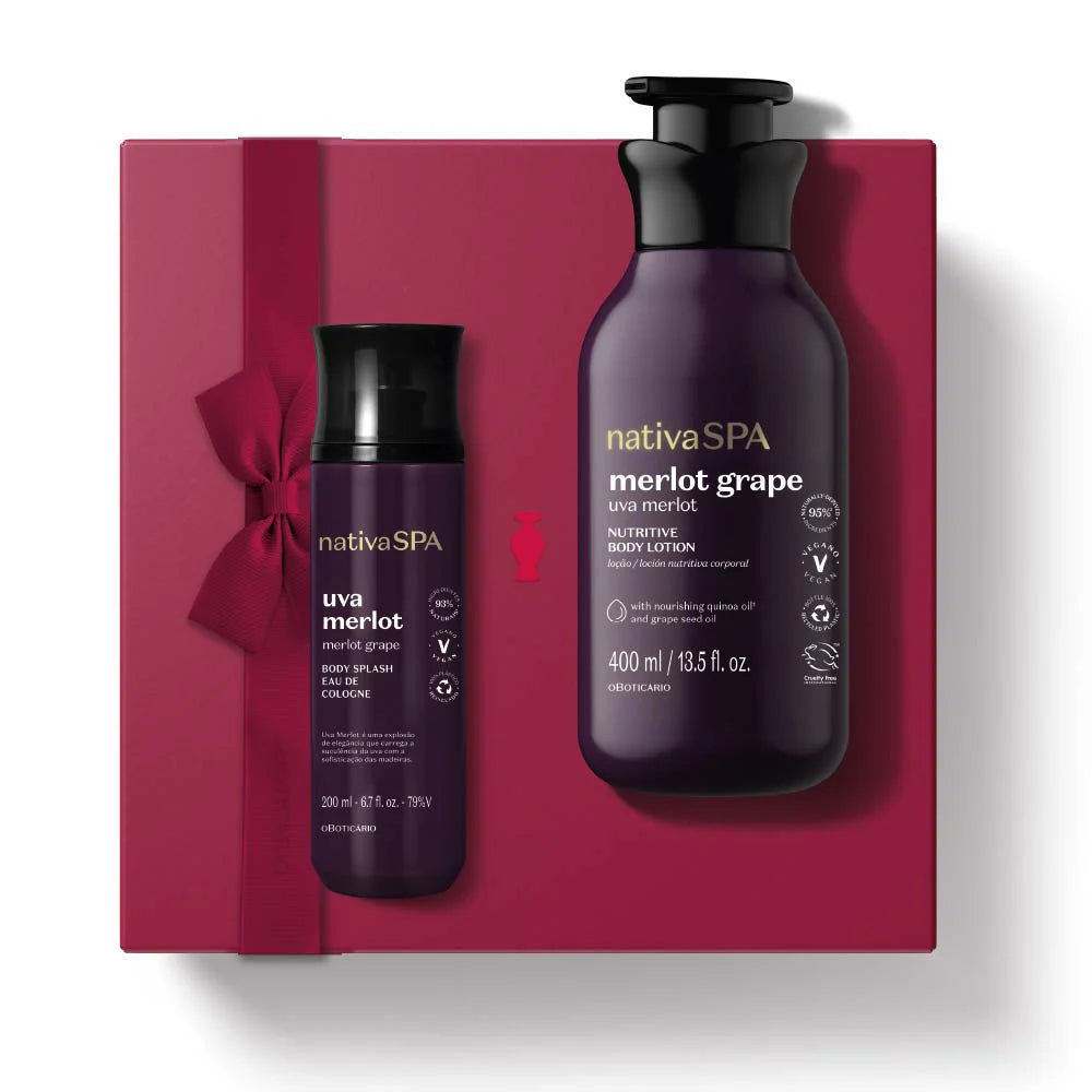 Love Day Kit Nativa SPA Merlot Grape Scented Skin
