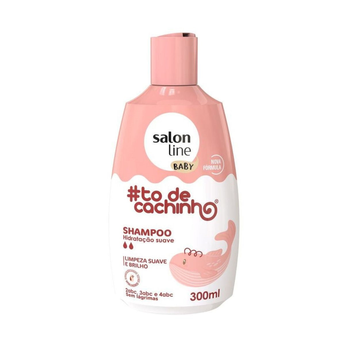 Ligne de salon #Todecachinhos Baby 2,3,4 ABC - 300 ml shampooing