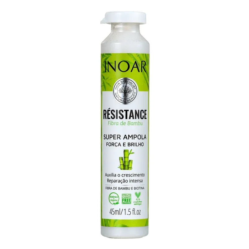 INOAR RESISTENCE BAMBOO FIBER 45ml VEGAN BIOTIN