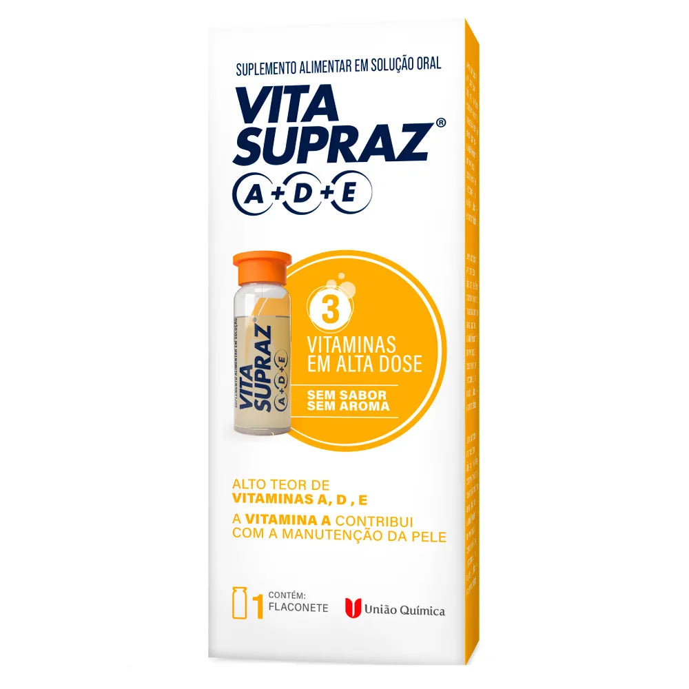 Vita Supraz A, D e E Flaconete Tasteless with 3ml