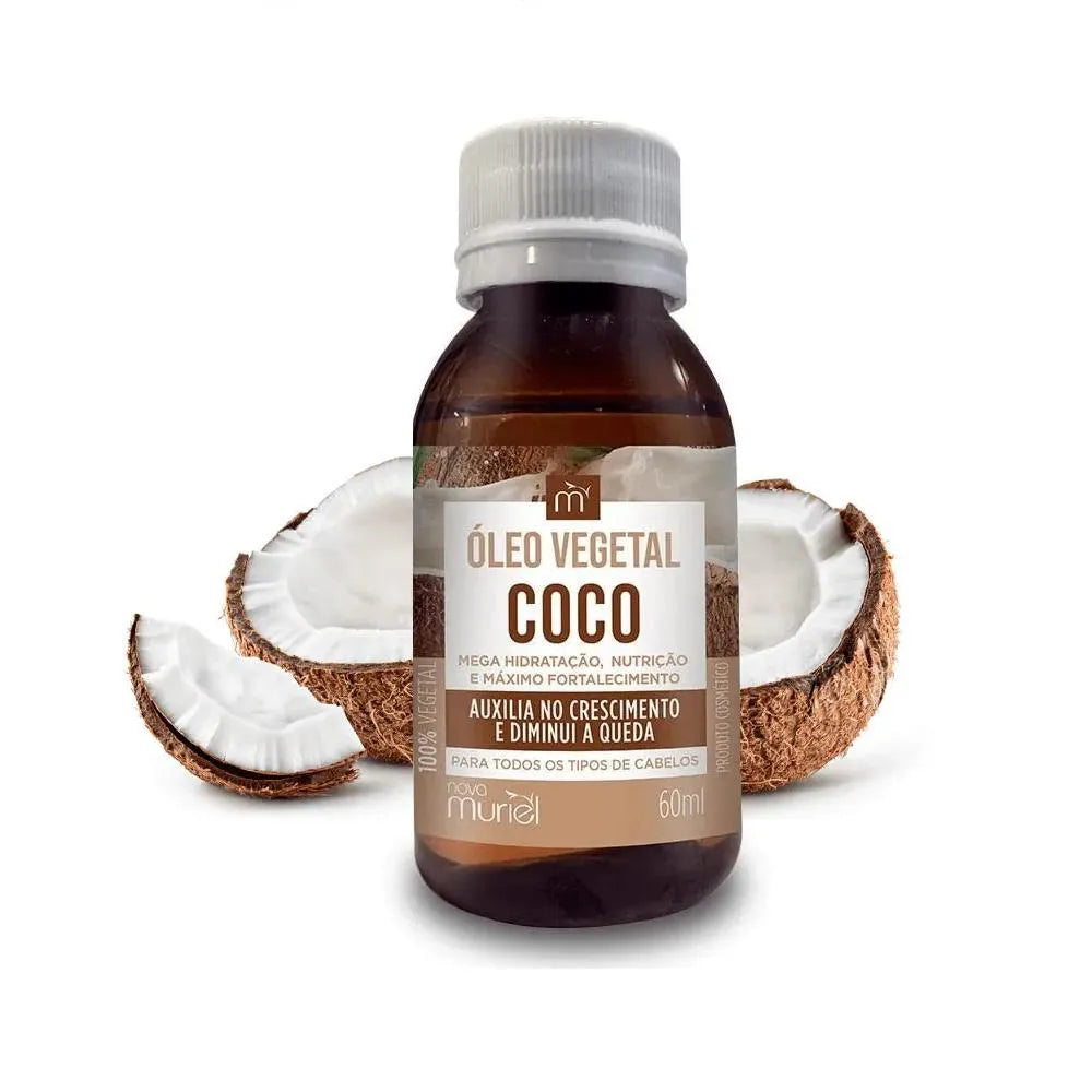 100% Vegetable Coconut Hair Oil 60ml