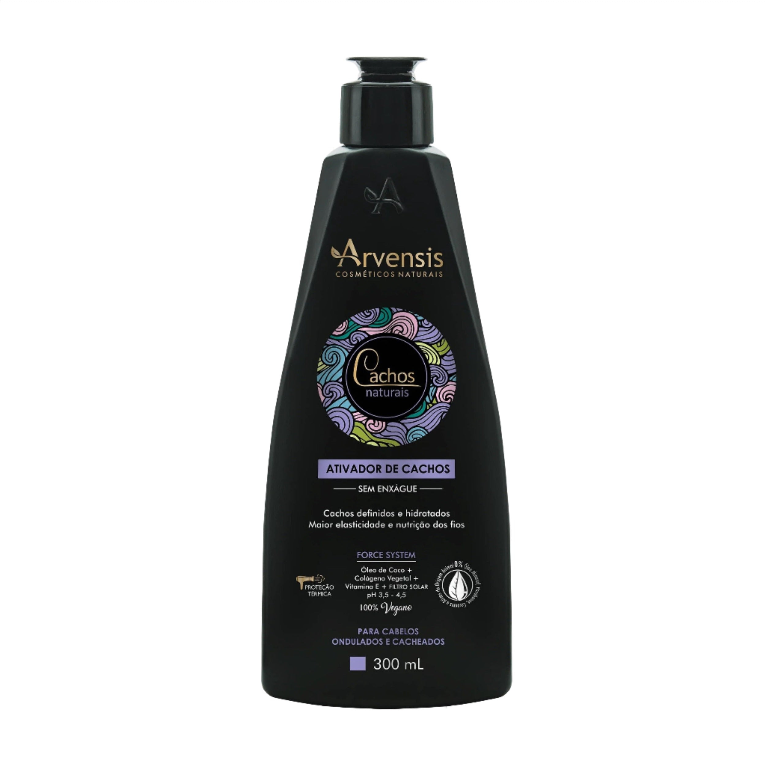 Activator Cream Natural Curls Wavy and Curly Hair Arvensis - 300ml