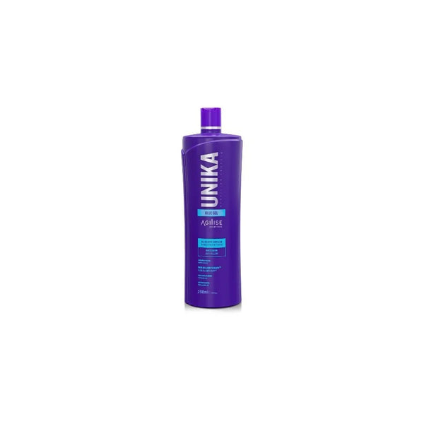 Hair Straightener Matifier Unika Blue Gel  250GR