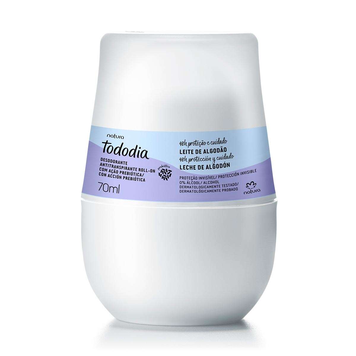 Tododia Roll-On Désodorant Coton Lait 75 ml