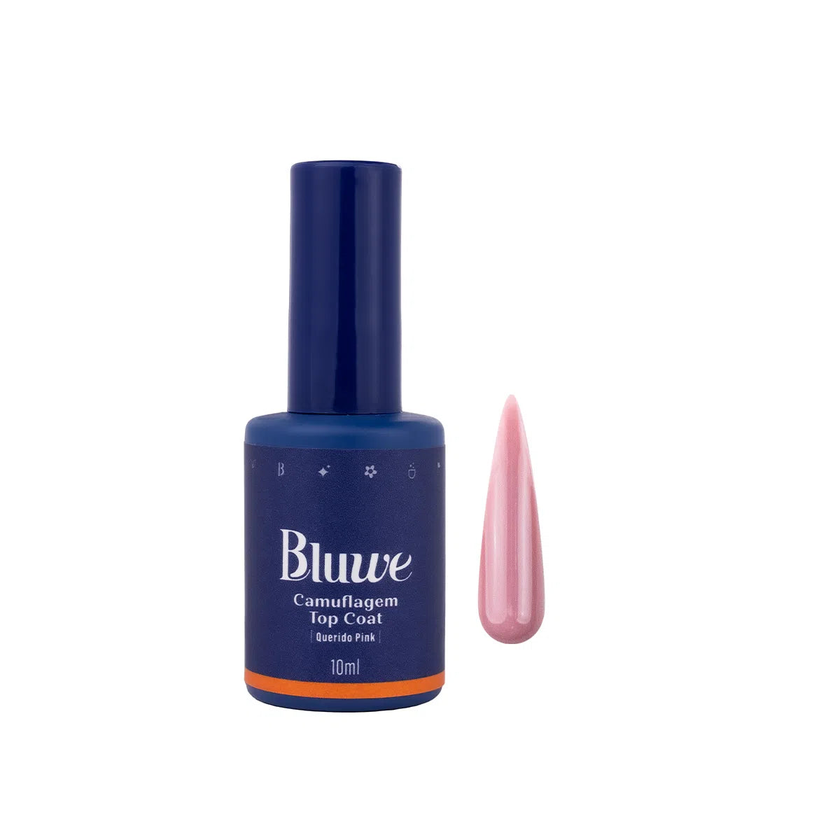 Bluwe Top Coat Camouflage Cher rose 10ml