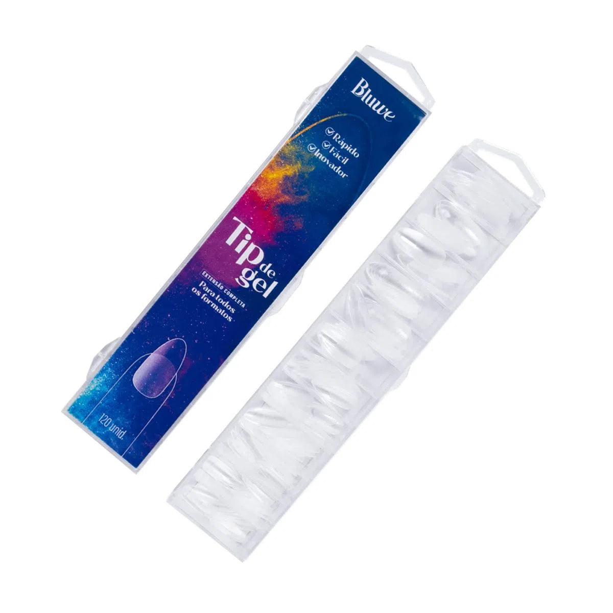 Bluwe Gel Tip Full Extension FOR ALL TIPES  with 120 units