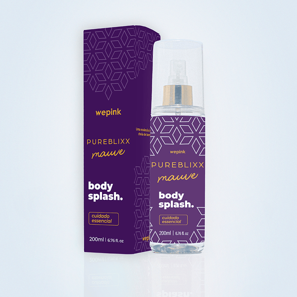 Body Splash Pureblixx Mauve Desodorante Colônia Wepink -200ml