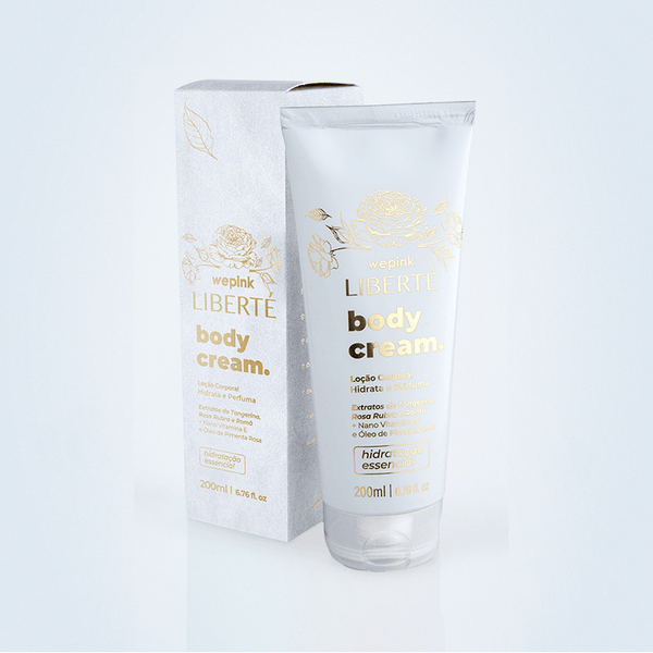 Body Cream Liberté Desodorante Hidratante Wepink - 200ml
