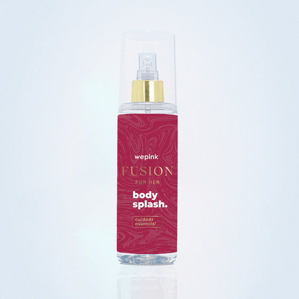 Body Splash Fusion For Her Desodorante Colônia Wepink - 200ml
