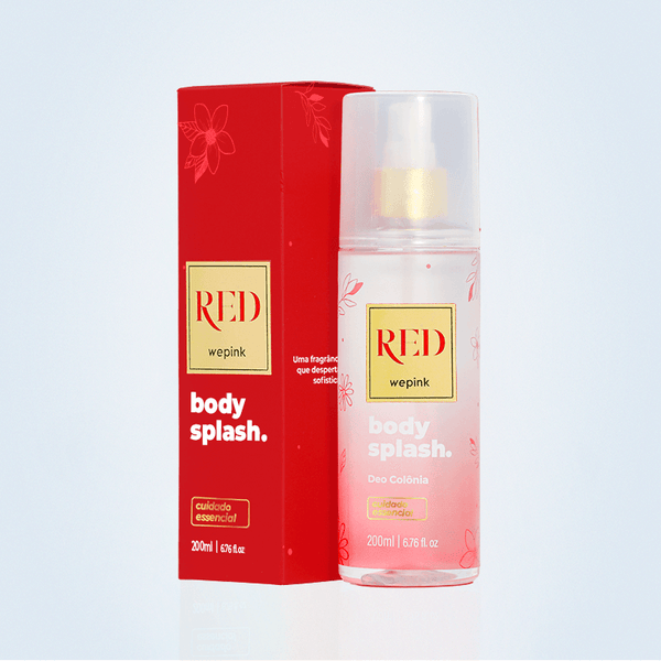 Red Body Splash Deodorant Cologne Wepink - 200ml