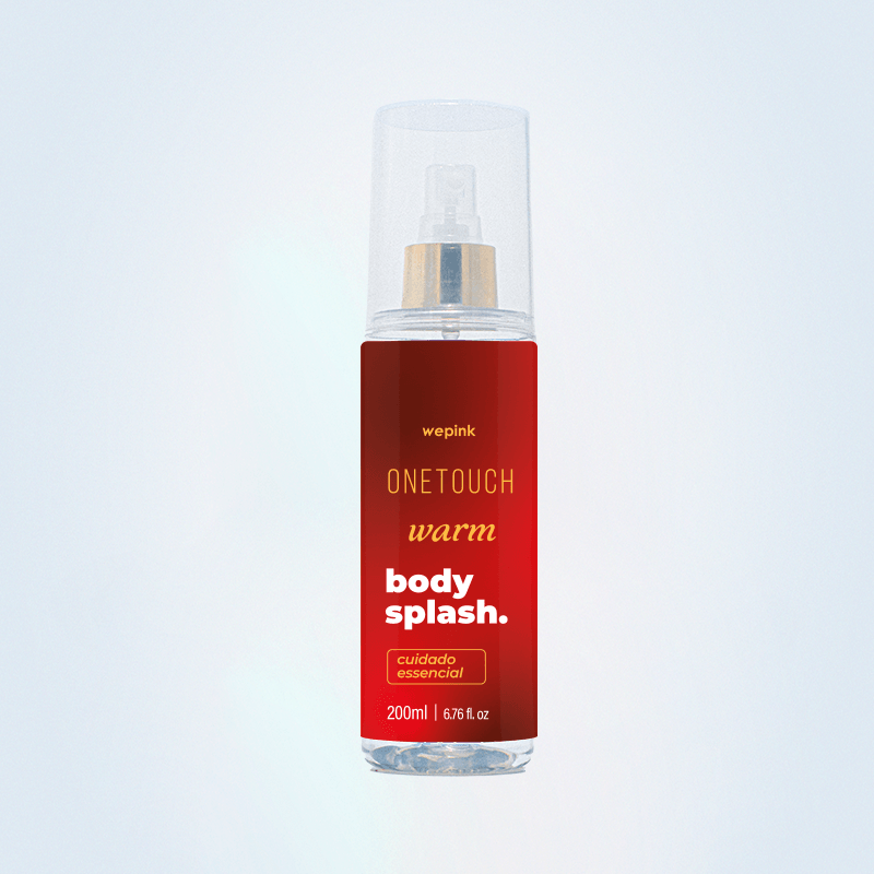 Body Splash One Touch Warm Desodorante Colônia 200ml - Wepink