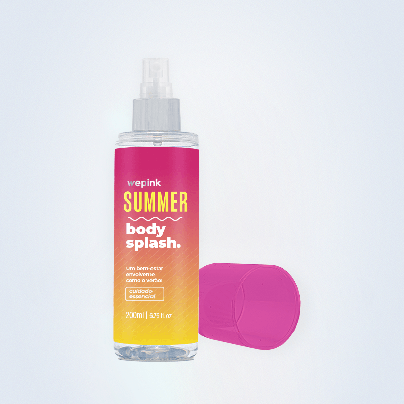 Body Splash Summer Desodorante Colônia 200ml - Wepink