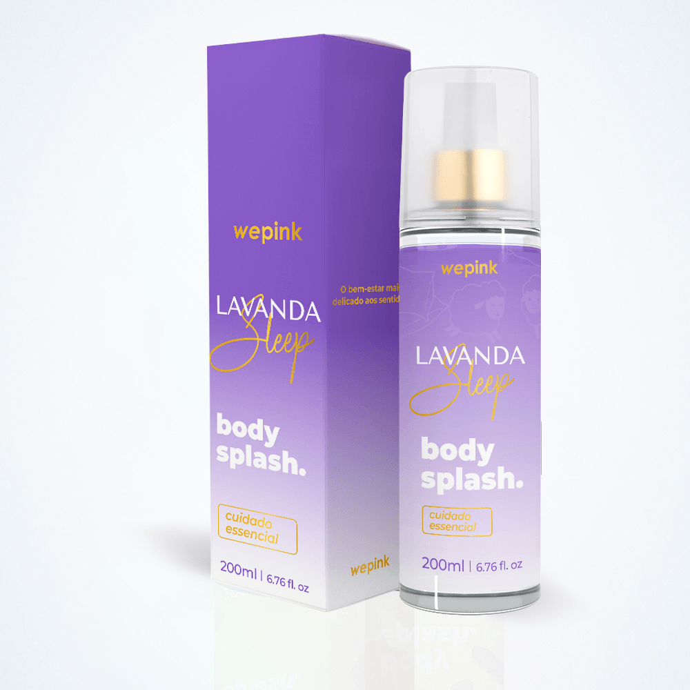 Body Splash Lavanda Sleep Desodorante Colônia 200ml - Wepink