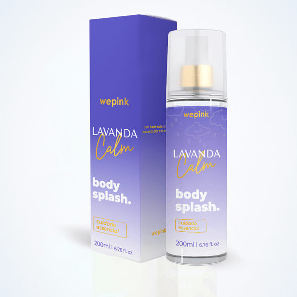 Body Splash Lavanda Calm Desodorante Colônia Wepink - 200ml