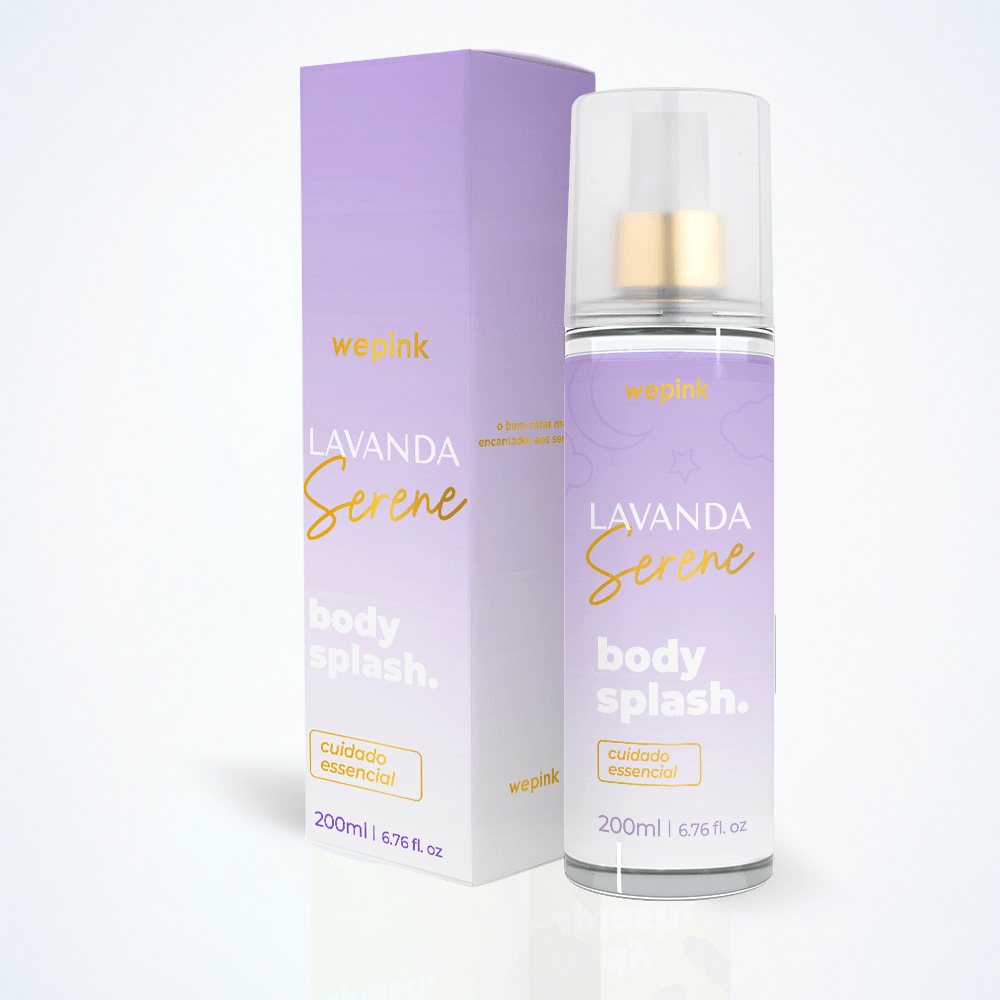 Body Splash Lavanda Serene Desodorante Colônia 200ml - Wepink