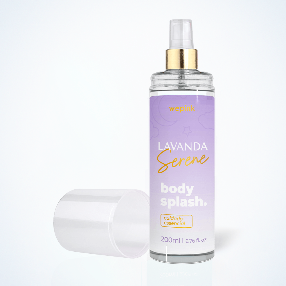 Body Splash Lavanda Serene Desodorante Colônia 200ml - Wepink