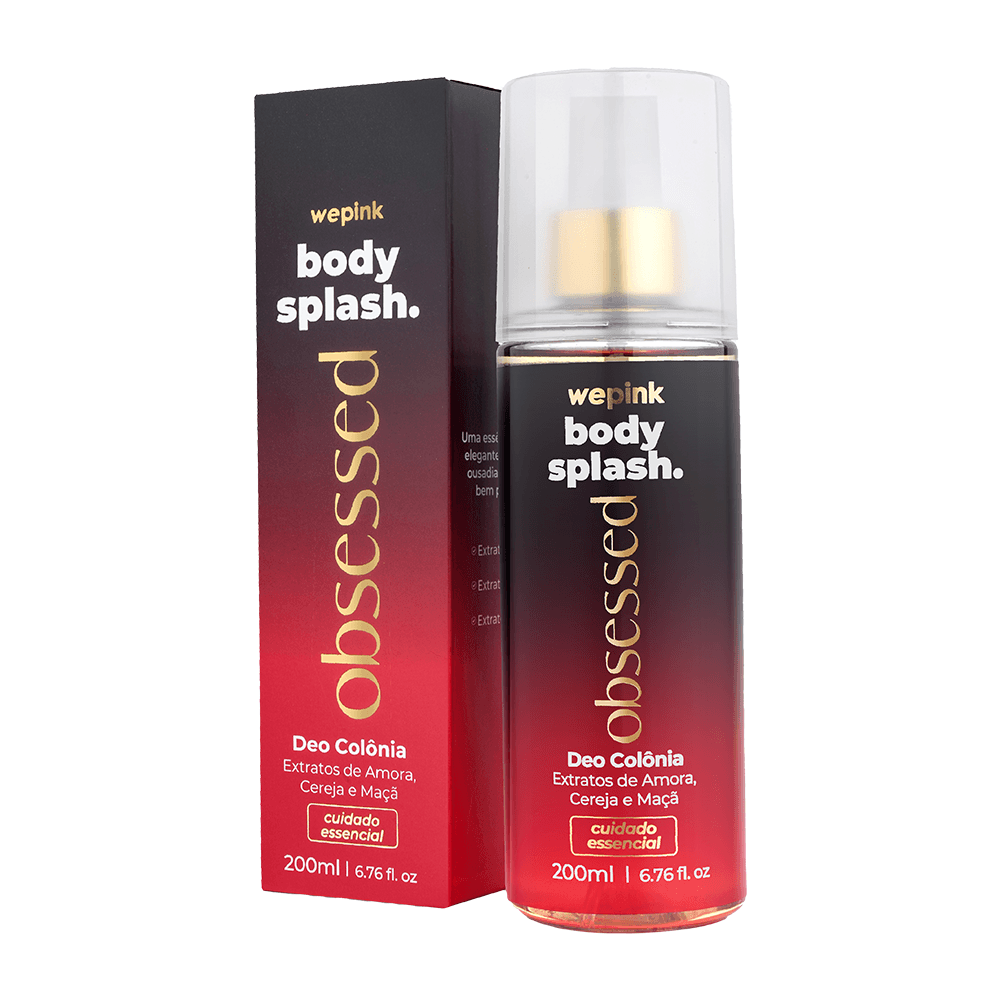 Body Splash Obsessed Desodorante Colônia Wepink - 200ml