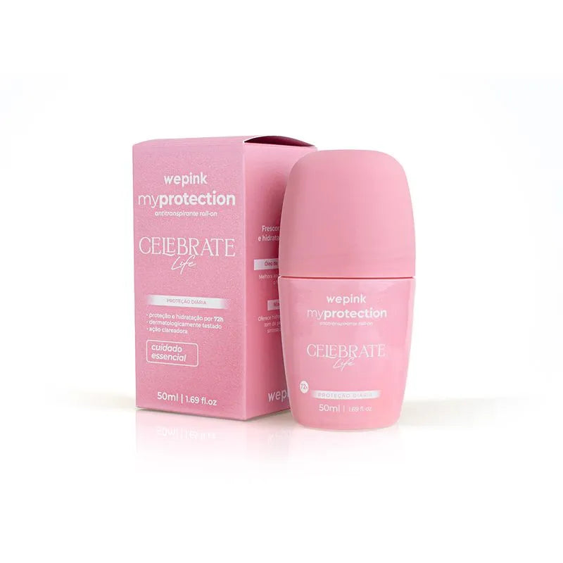 Celebrate Life Roll-on Antiperspirant Deodorant 50ml - Wepink