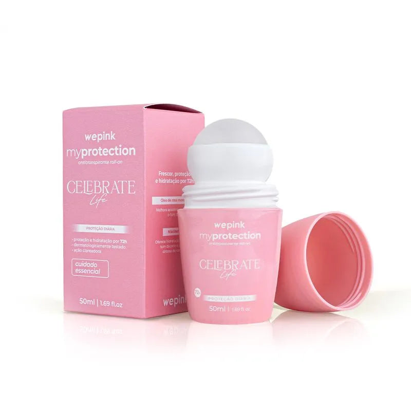 Celebrate Life Roll-on Antiperspirant Deodorant 50ml - Wepink