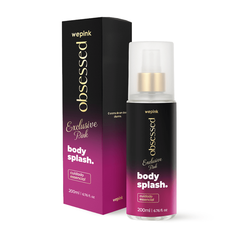 Body Splash Obsessed Exclusive Pink Deodorant Cologne 200ml - Wepink
