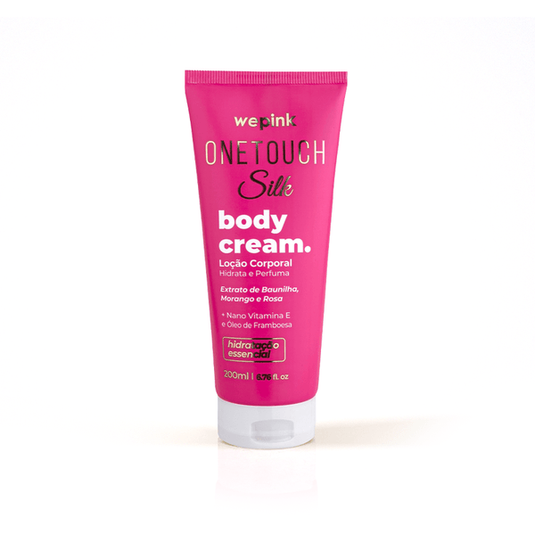 One Touch Silk Body Lotion 200ml - Wepink