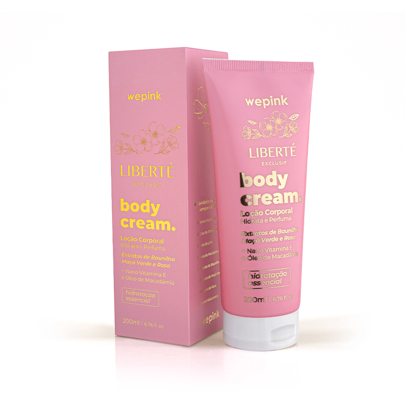 Body Cream Liberté Exclusif Moisturizing Deodorant 200ml - Wepink
