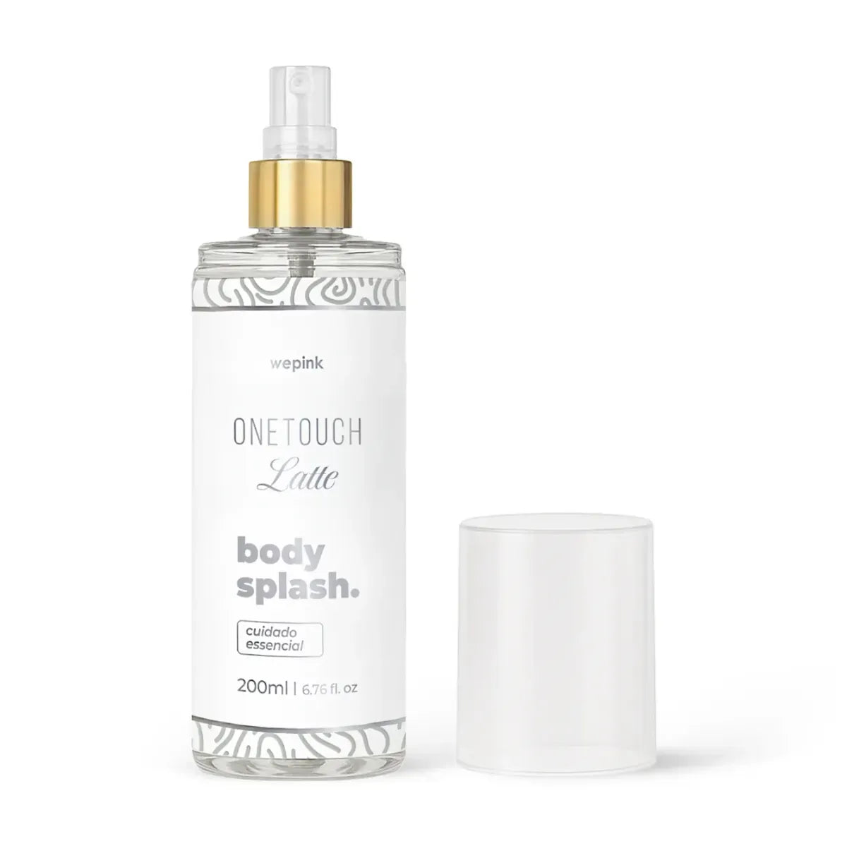 Body Splash One Touch Latte Deodorant Cologne 200ml - Wepink