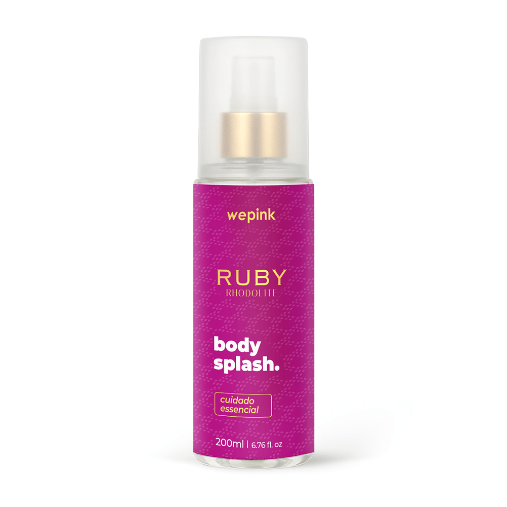 Ruby Rhodolite Body Splash Deodorant Cologne 200ml - Wepink