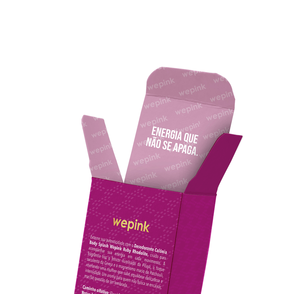 Ruby Rhodolite Body Splash Deodorant Cologne 200ml - Wepink