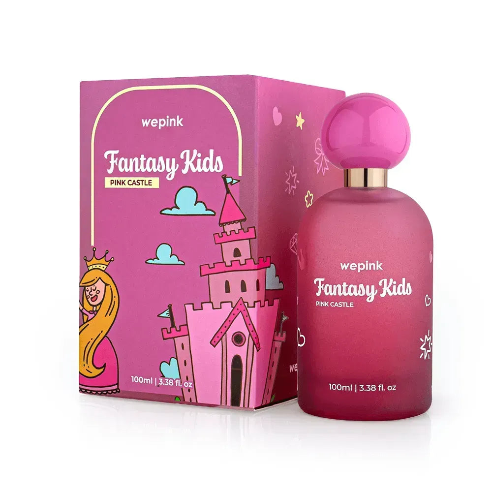 Fantasy Kids Pink Castle Deodorant Cologne 100ml - Wepink