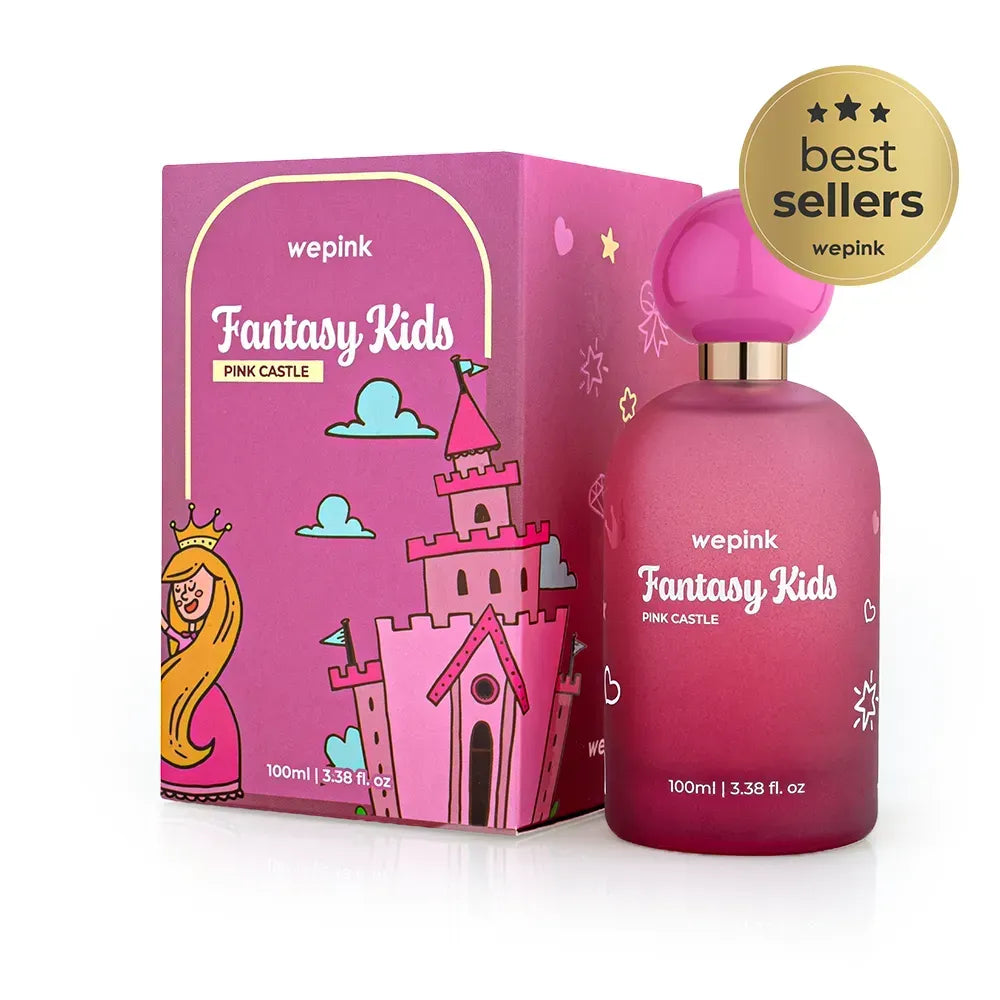 Fantasy Kids Pink Castle Deodorant Cologne 100ml - Wepink