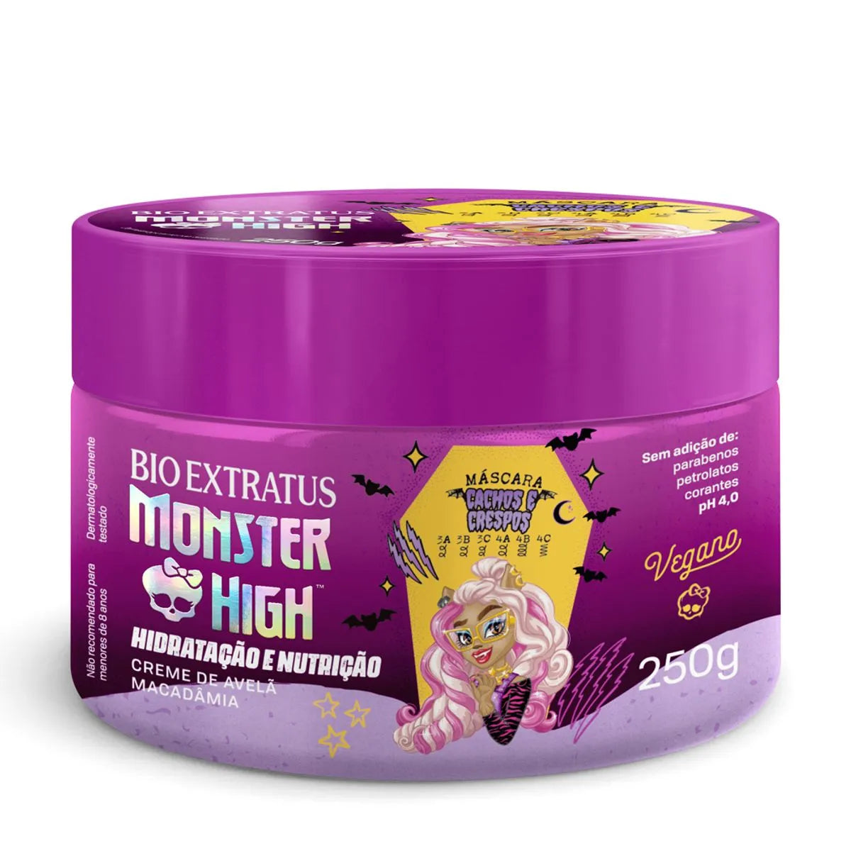 Mask for Curly and Coily Hair Bio Extratus + Monster High 250g