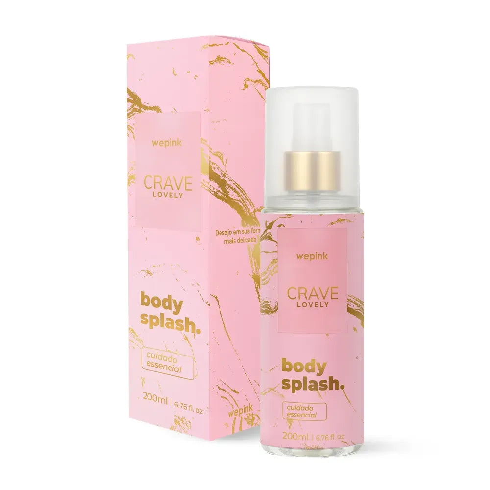 Crave Lovely Body Splash Deodorant Cologne 200ml - Wepink