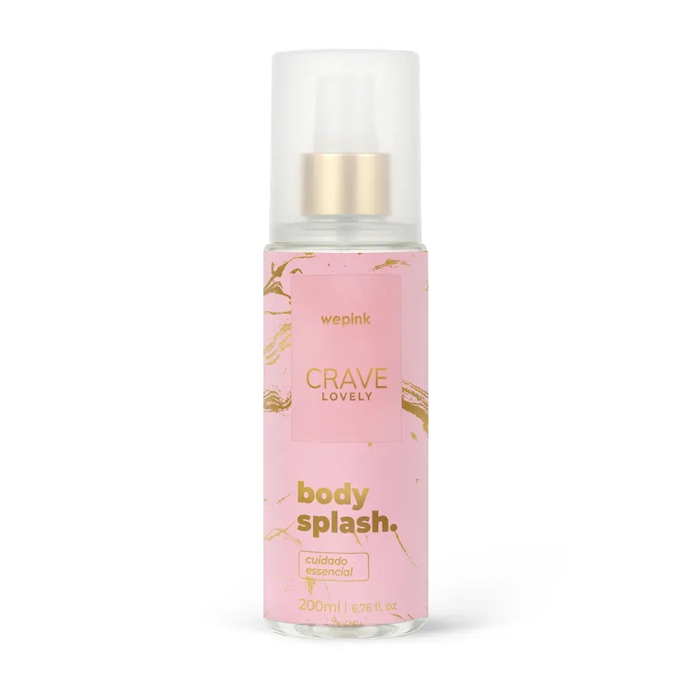 Crave Lovely Body Splash Deodorant Cologne 200ml - Wepink