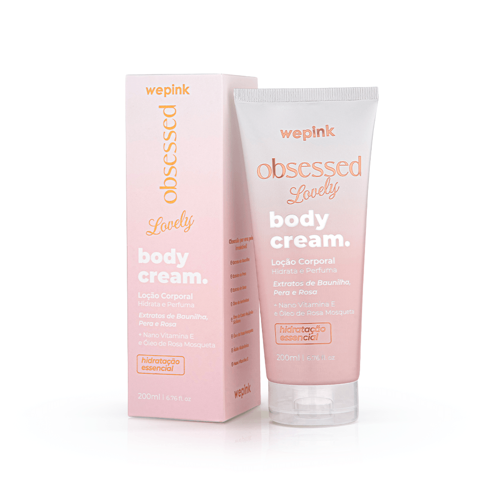 Body Cream Obsessed Lovely Moisturizing Deodorant 200ml - Wepink