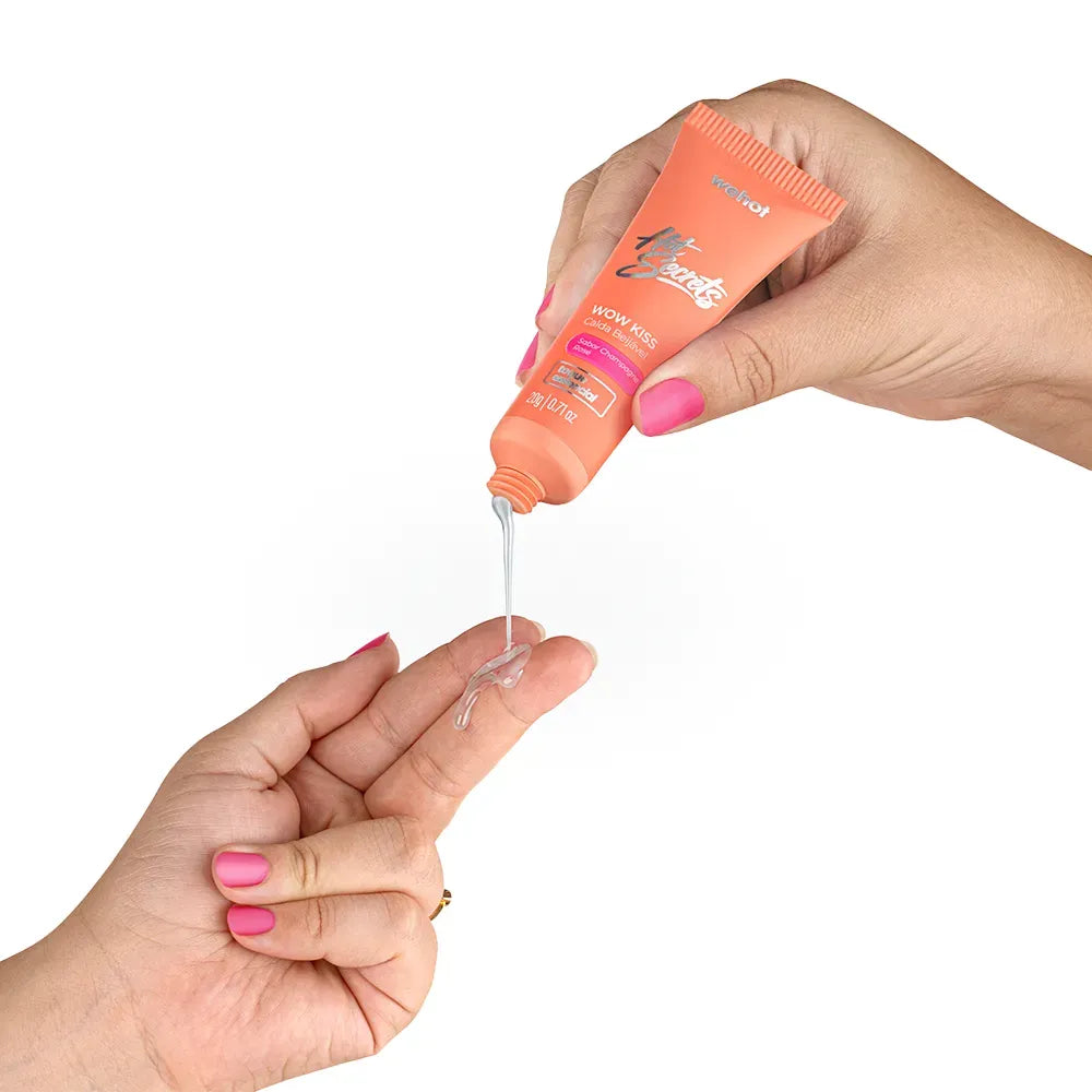 Kissable Syrup Champagne Rosé 20g - Wepink Wehot