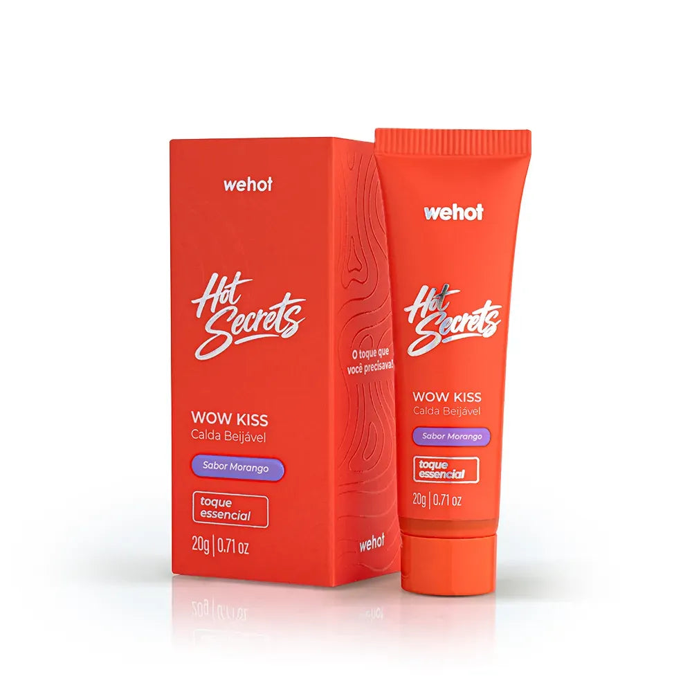 Strawberry Kissable Syrup 20g - Wepink Wehot