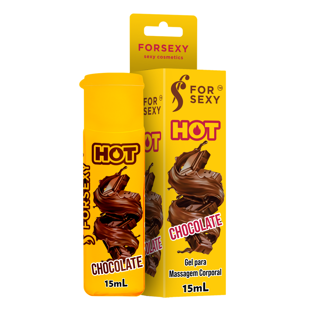 Gel Hot Beijável For Sexy Chocolate - 15ml