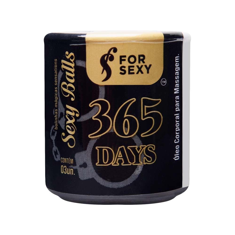 365 days sexy balls bolinha 3 uni for sexy