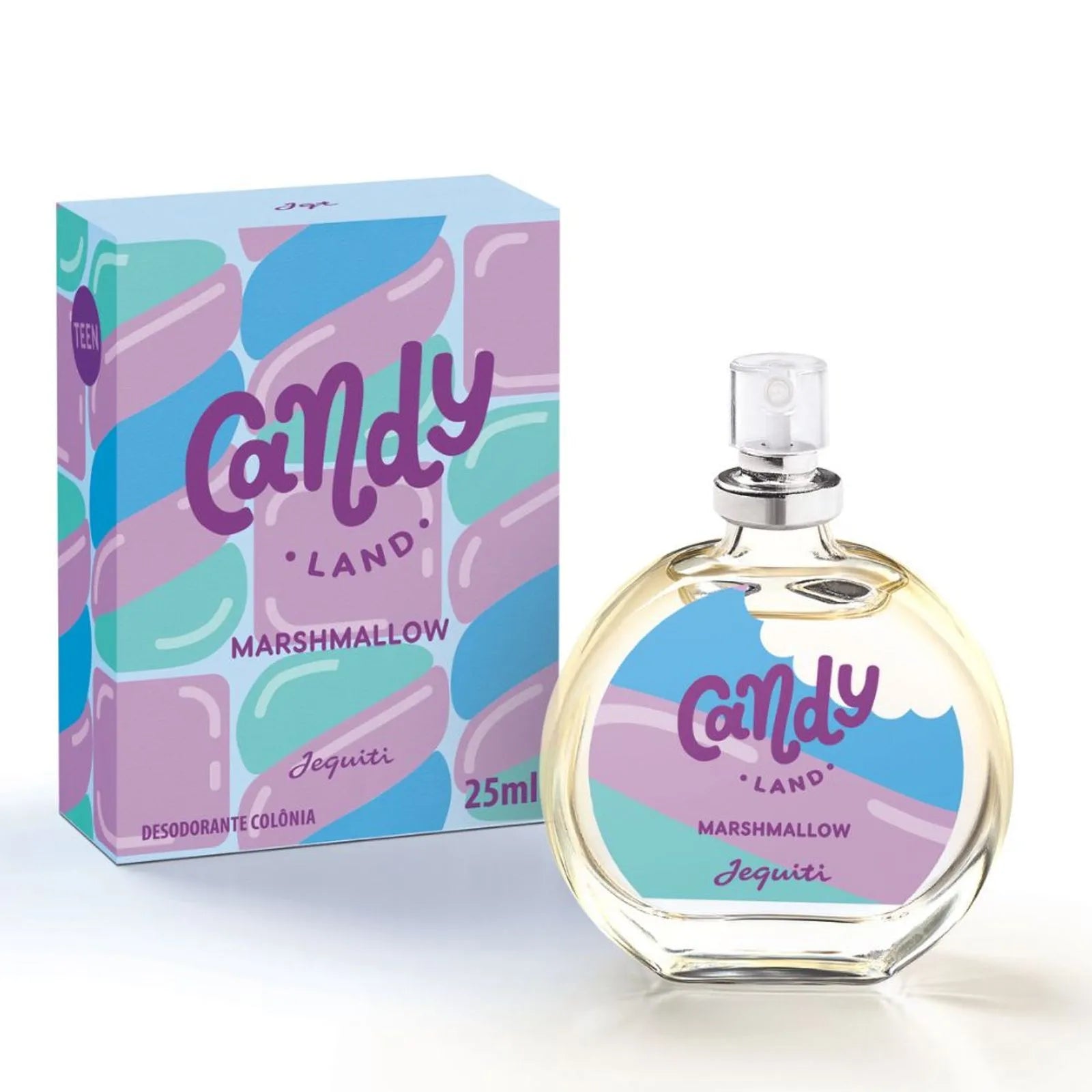 Candy Land Marshmellow Deodorant Cologne Jequiti, 25 ml