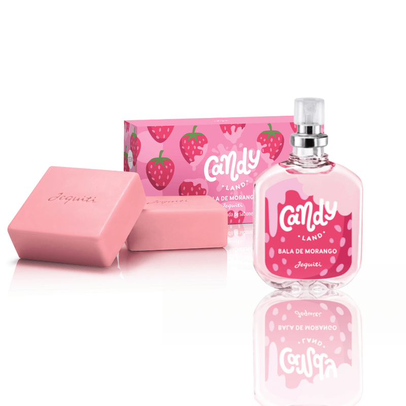 Candy Land Kit: Soap 2x80g and Strawberry Candy Cologne 25 ml