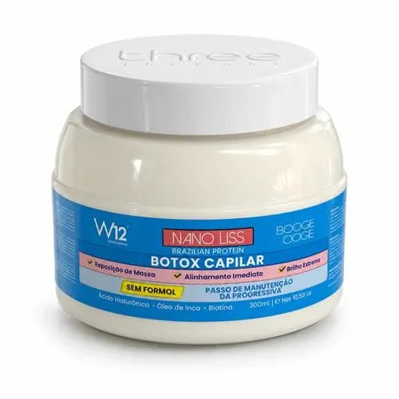 Botox W12 nano liss brazilian protein 300g