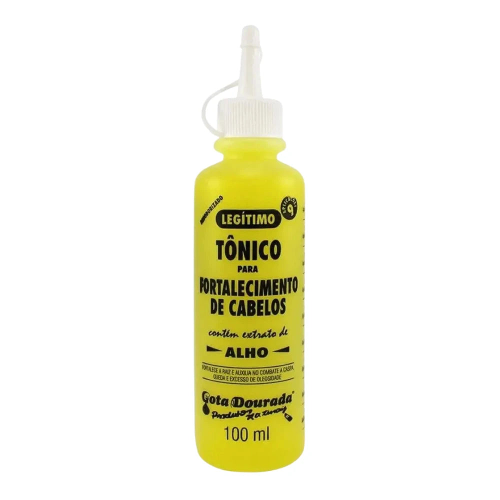 Gota Dourada Garlic Tonic for Hair Strengthening - 100ml