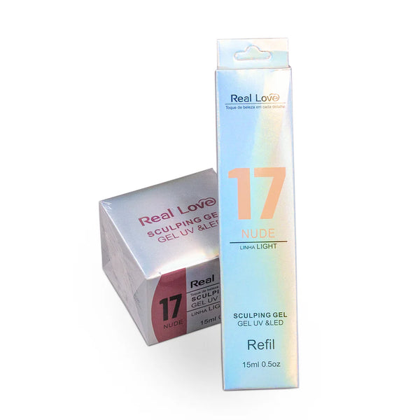 Kit Especial Gel de Alongamento para Unhas - Linha Light -15ml + Refil 15ml