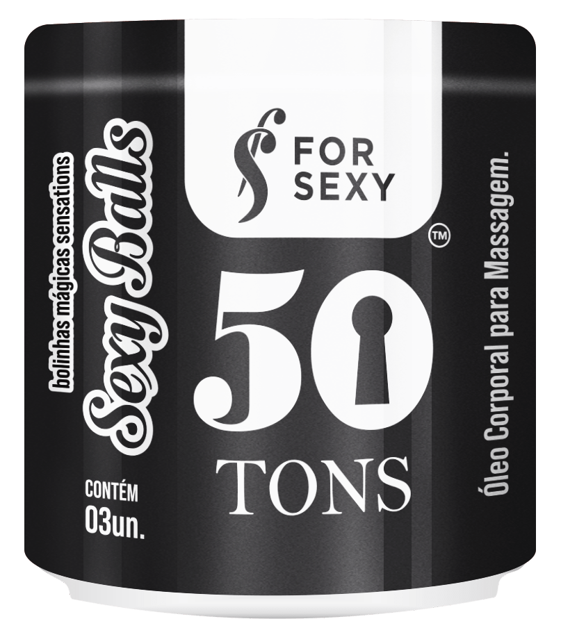 BOLINHA FUNCIONAL SEXY BALLS 3UN - 50 Tons