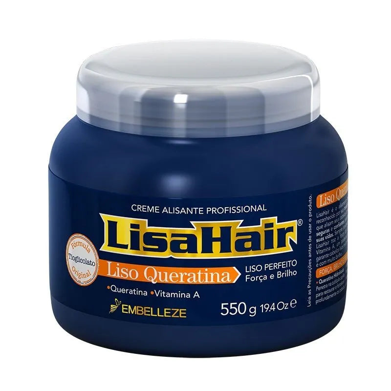 Lisa Hair Professional Straightening Cream 550g