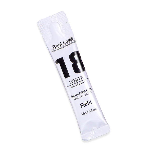 Refil para Gel de Alongamento para Unhas - Linha Light - 15ml - Real Love