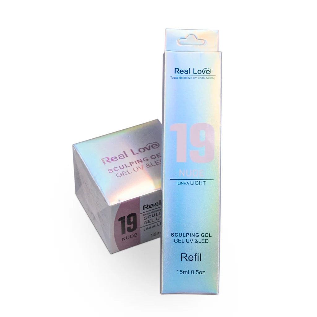 Kit Especial Gel de Alongamento para Unhas - Linha Light -15ml + Refil 15ml